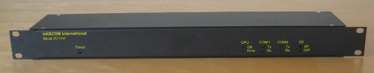 Serial IO unit front